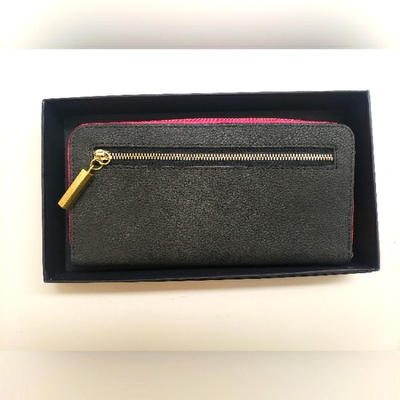 LaBante London Kindness Dark Grey Wallet - Picture 2 of 8